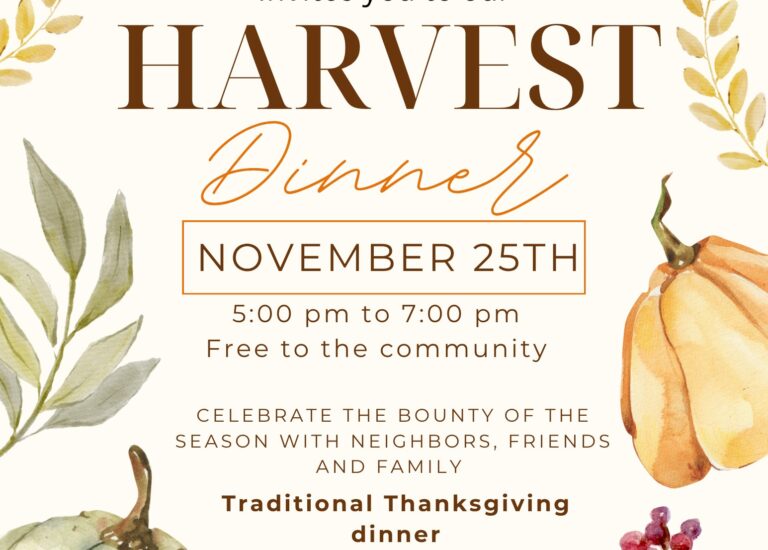 Harvest Dinner